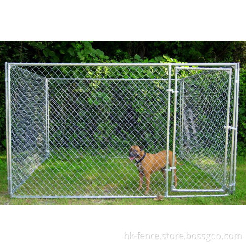 hot-dipped galvanized outdoor chain link large dog kennel